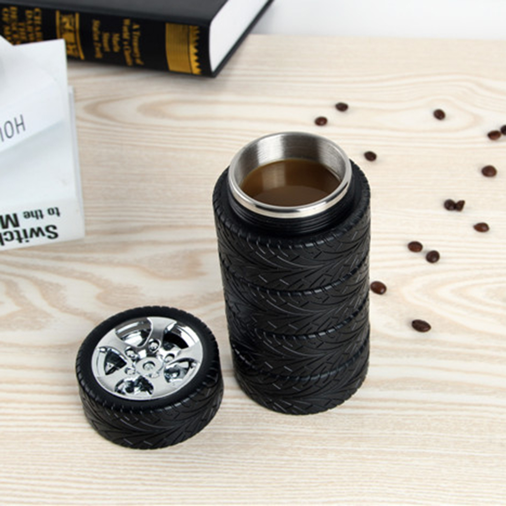 Creative tire cup, stainless s - Young Tea Coffee review and price