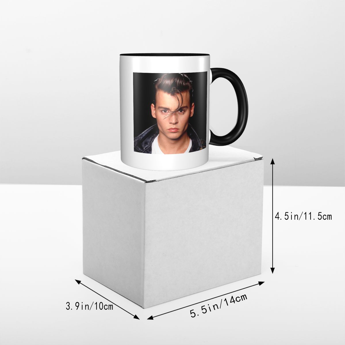 Young Johnny Depp Mug Funny Ce - Young Tea Coffee review and price