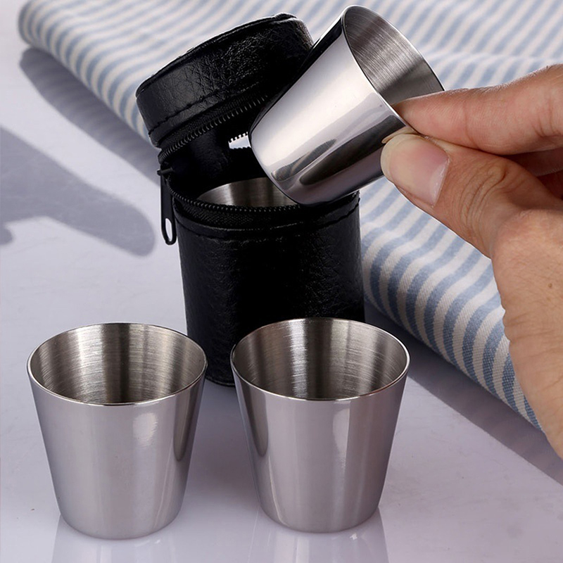 4/6Pcs Stainless Steel Cups Mi - Coffee Tea Games review and price