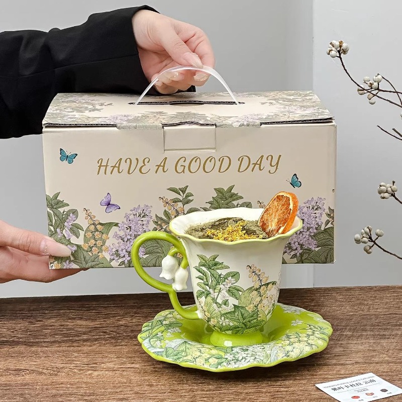 Lily of the valley blooming af - Coffee Tea And Sugar Set review and price