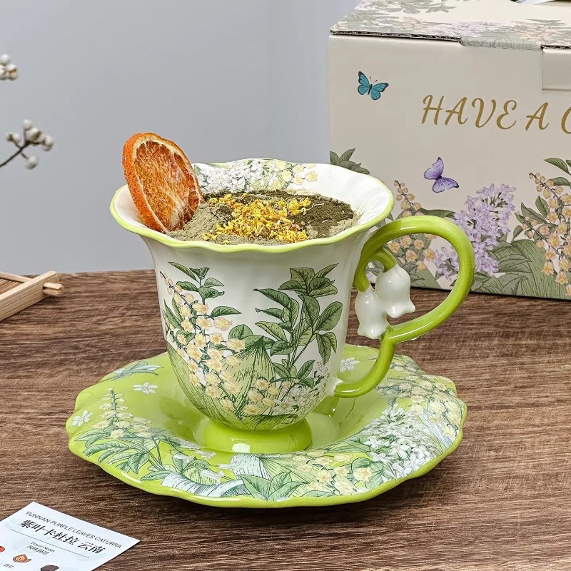 Lily of the valley blooming af - Coffee Tea And Sugar Set review and price