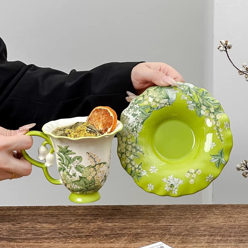 Lily of the valley blooming af - Coffee Tea And Sugar Set review and price