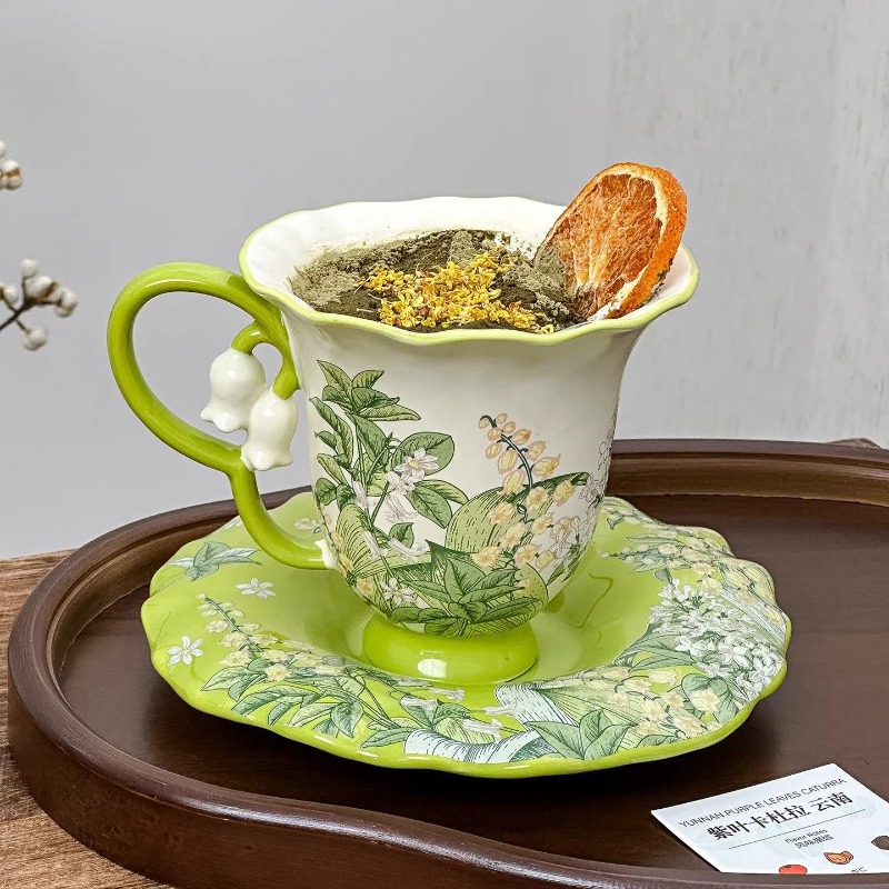 Lily of the valley blooming af - Coffee Tea And Sugar Set review and price