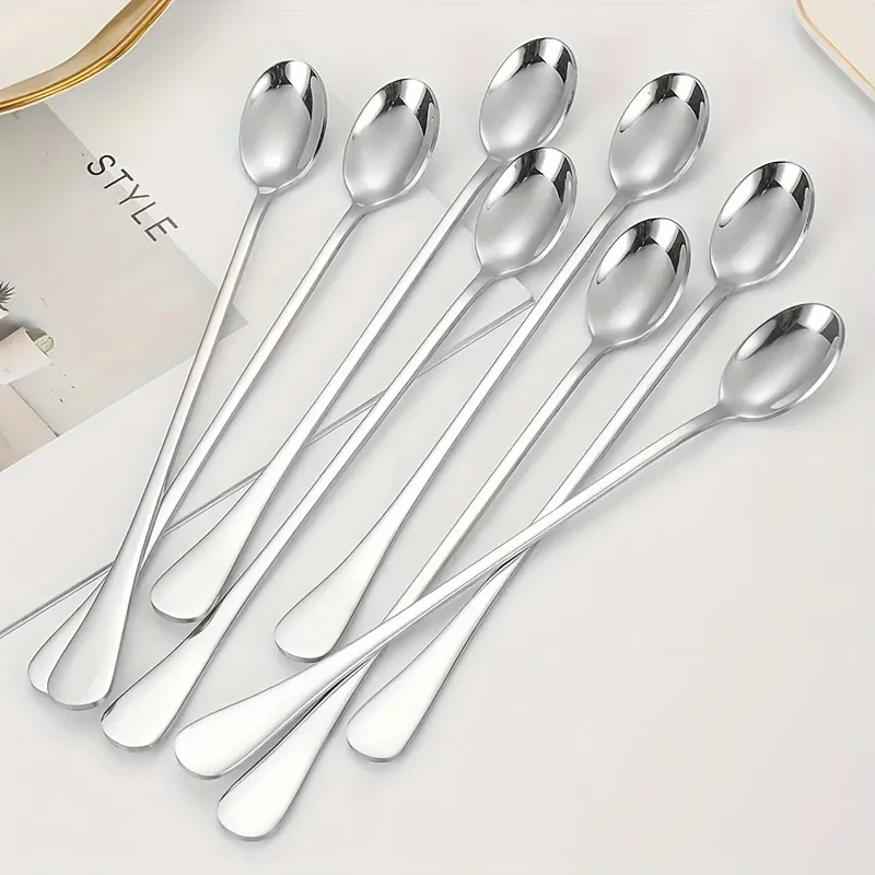Stainless Steel 1/10pcs Long H - Coffee Tea Games review and price