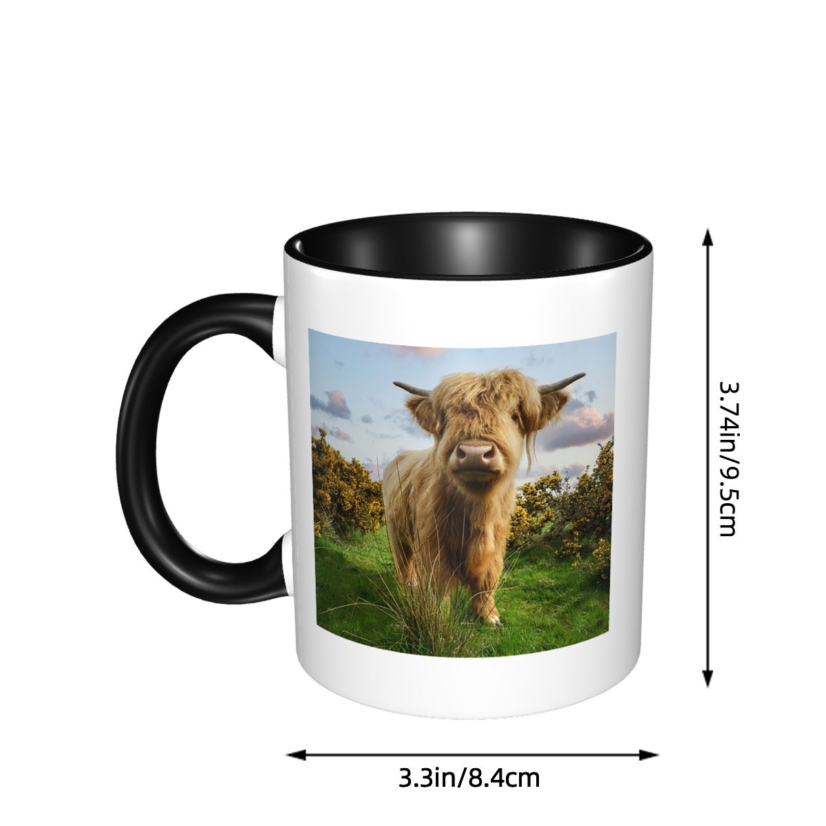 Young Highland Cow Mug Funny C - Young Tea Coffee review and price
