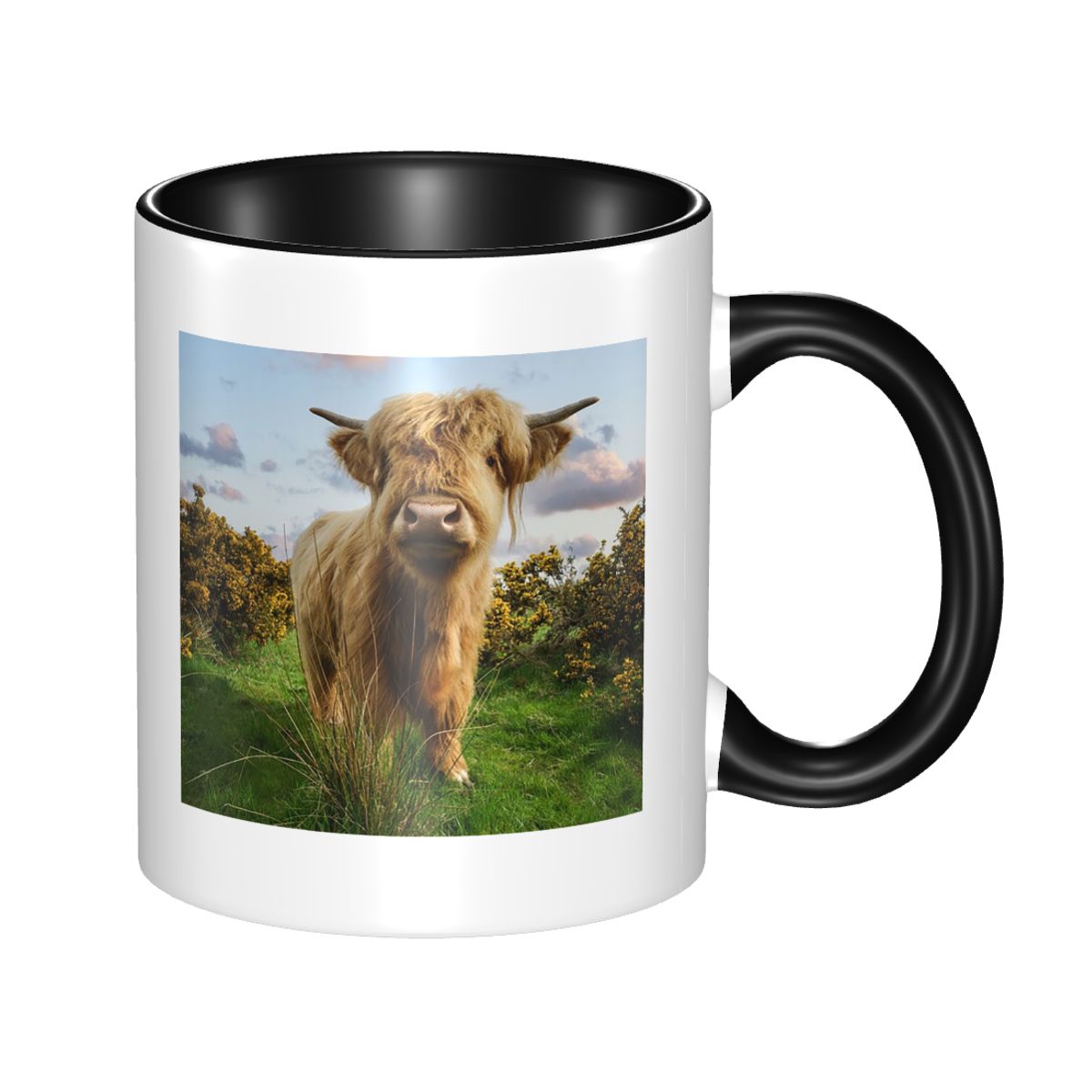 Young Highland Cow Mug Funny C - Young Tea Coffee review and price