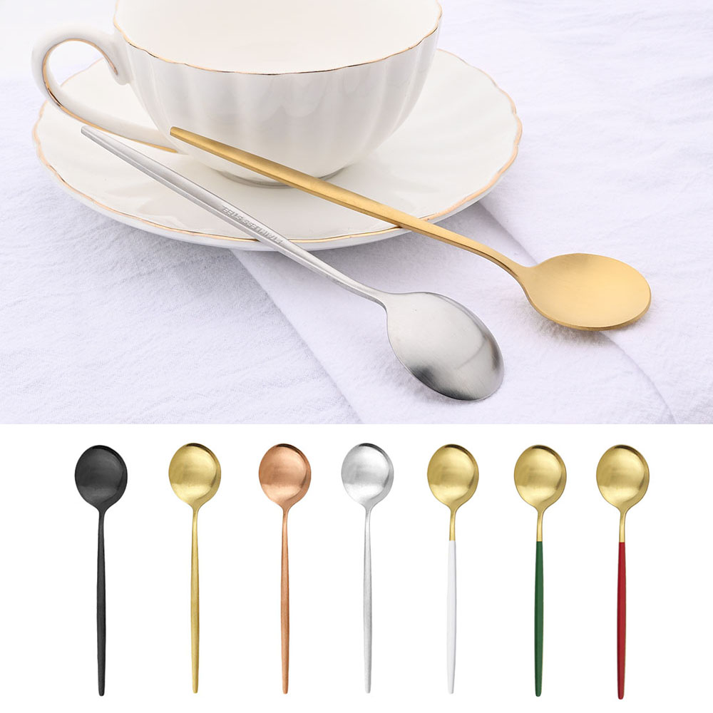 6Pcs Small Matte Spoon Tea Cof - Coffee Tea Games review and price