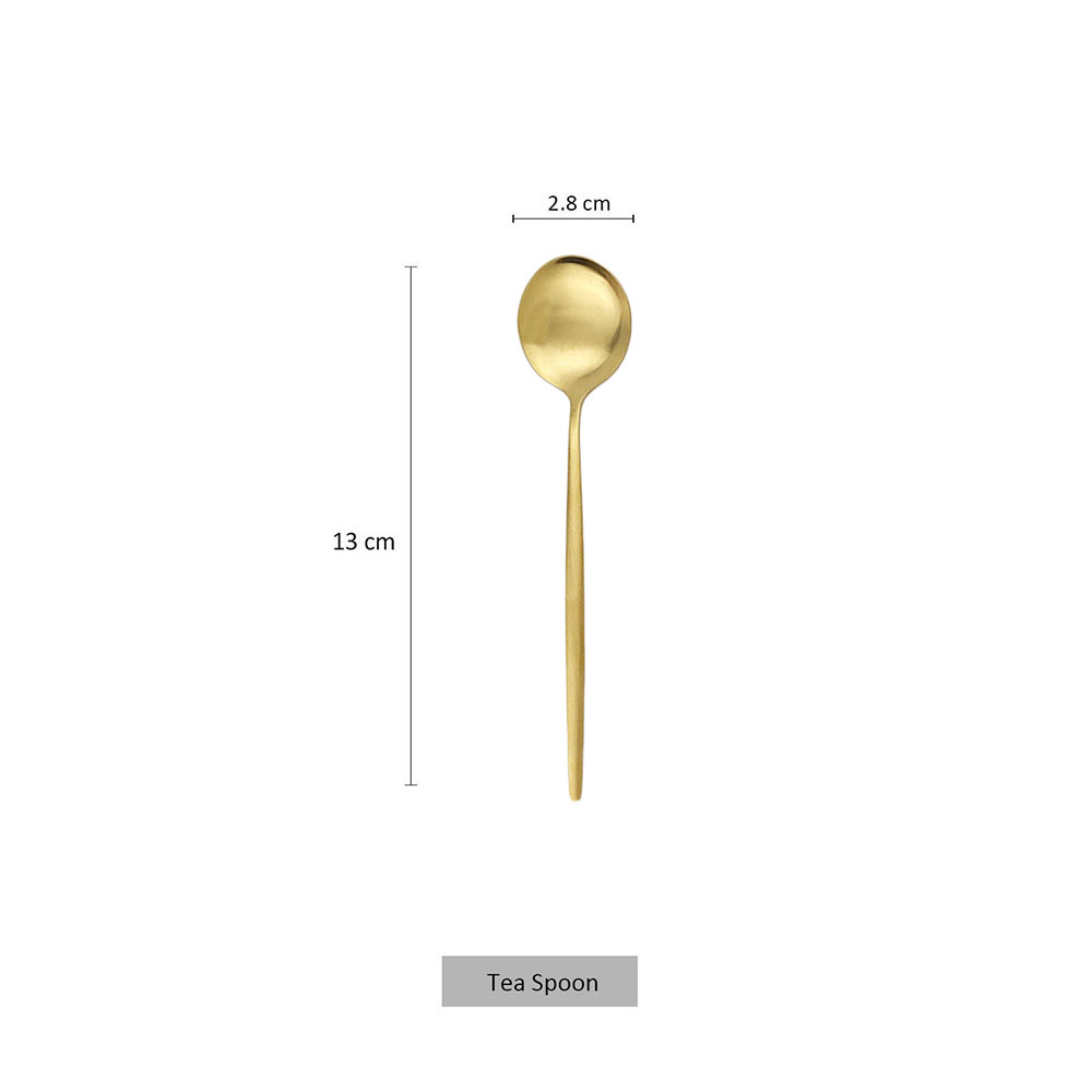 6Pcs Small Matte Spoon Tea Cof - Coffee Tea Games review and price