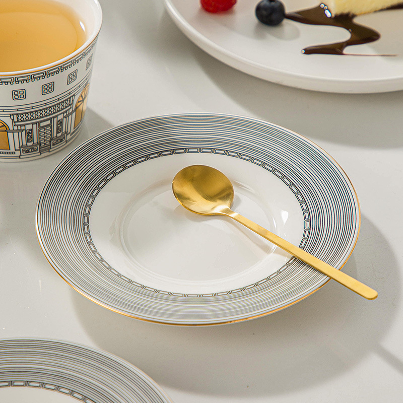 Architectural Cup and Saucer C - Coffee Tea And Sugar Set review and price