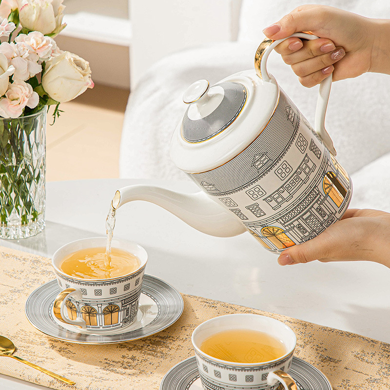 Architectural Cup and Saucer C - Coffee Tea And Sugar Set review and price